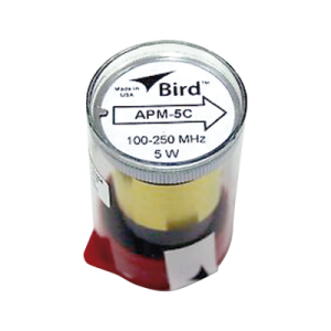 elemento para wattmetro bird apm 16, 100 250 mhz, 5 watt.