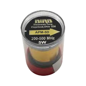 elemento para wattmetro bird apm 16, 200 500 mhz, 5 watt.