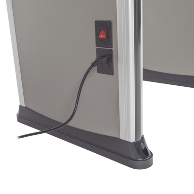 detector de metales de 6 zonas/ uso en interior/ contador de alarmas y personas detector de metales de 6 zonas/ uso en interior/ contador de alarmas y personas