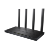 router wifi 6 ax 1500mbps / mu mimo 2x2 y ofdma / 1 puerto wan 10/100/1000 mbps / 3 puertos lan 10/100/1000 mbps / 4 antenas / conexión inalámbrica onemesh