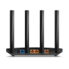 router wifi 6 ax 1500mbps / mu mimo 2x2 y ofdma / 1 puerto wan 10/100/1000 mbps / 3 puertos lan 10/100/1000 mbps / 4 antenas / conexión inalámbrica onemesh