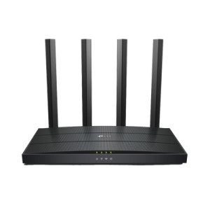 router wifi 6 ax 1500mbps / mu mimo 2x2 y ofdma / 1 puerto wan 10/100/1000 mbps / 3 puertos lan 10/100/1000 mbps / 4 antenas / conexión inalámbrica onemesh