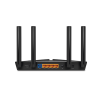router wifi 6 doble banda ax 3000 mbps / mu mimo y ofdma / 1 puerto wan 10/100/1000 mbps / 4 puertos lan 10/100/1000 mbps / 4 potentes antenas.