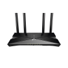 router wifi 6 doble banda ax 3000 mbps / mu mimo y ofdma / 1 puerto wan 10/100/1000 mbps / 4 puertos lan 10/100/1000 mbps / 4 potentes antenas.