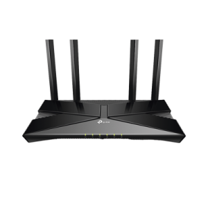 router wifi 6 doble banda ax 3000 mbps / mu mimo y ofdma / 1 puerto wan 10/100/1000 mbps / 4 puertos lan 10/100/1000 mbps / 4 potentes antenas.
