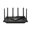 router wifi 6 doble banda / ax5400 mu mimo 4x4 y ofdma / 1 puerto wan 10/100/1000 mbps / 4 puertos lan 10/100/1000 mbps / 1 puerto usb 3.0 / 6 potentes antenas / administración app (tether) o página web / protección homeshield