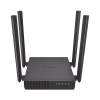 router inalámbrico doble banda ac, 2.4 ghz y 5 ghz hasta 1200 mbps, 4 antenas externas omnidireccional, 4 puertos lan 10/100 mbps, 1 puerto wan 10/100 mbps, versión 6