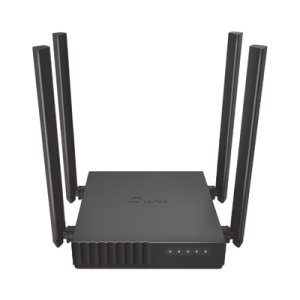 router inalámbrico doble banda ac, 2.4 ghz y 5 ghz hasta 1200 mbps, 4 antenas externas omnidireccional, 4 puertos lan 10/100 mbps, 1 puerto wan 10/100 mbps, versión 6