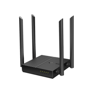 router inalámbrico ac 1200 / doble banda mu mimo / 1 puerto wan 10/100/1000 mbps / 4 puertos lan 10/100/1000 mbps / compatible con easymesh / administración web o app tether