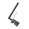 adaptador pci inalámbrico doble banda ac 600 mbps / antena de alta ganancia / tecnología mu mumo / seguridad wpa3 / soporte de perfil bajo y altura completa