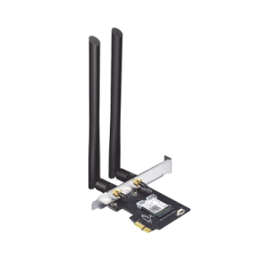 adaptador pcie inalámbrico doble banda ac 1200 mbps / antena de alta ganancia / tecnología mu mumo 2x2 / soporte de perfil bajo y altura completa / bluetooth 4.2