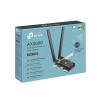 adaptador pcie inalámbrico doble banda ax3000 mbps / seguridad inalámbrica wpa3 /antena de alta ganancia / tecnología mu mumo 2x2 / soporte de perfil bajo y altura completa / bluetooth 5.2