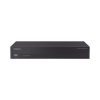nvr 4 canales grabacion hasta 8mp / h.265, h.264 / p2p wisenet / 4 puertos poe plug and play / soporta 1 disco duro (no incluido).