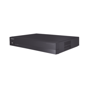 nvr 8 canales soporta hasta 8mp / h.265 / p2p wisenet / 8 puertos poe plug and play.