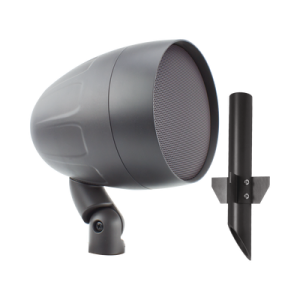 exterior | altavoz de 2 vías | acoustiscape 6.5in | 50 watts | 8 ohms| 70v/100v | switchable | incluye estaca