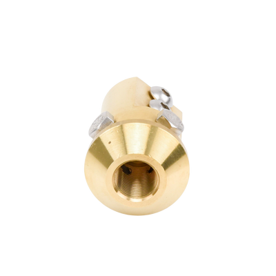 adaptador de punta pararrayo pdc en mástil 1 1/2". adaptador de punta pararrayo pdc en mástil 1 1/2".