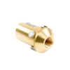 adaptador de punta pararrayo pdc en mástil 1 1/2".