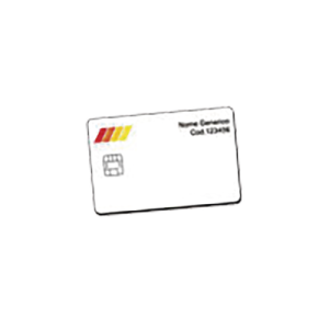 tarjeta pvc mifare / frecuencia 13.56 mhz / tipo iso prox / imprimible