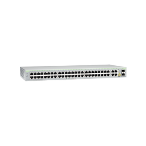 switch websmart de 48 puertos 10/100 mbps + 2 puertos 10/100/1000 mbps + 2 sfp gigabit combo