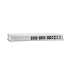 websmart switch, 24 puertos poe+ 10/100 mbps + 2 puertos 10/100/1000 mbps + 2 sfp gigabit combo, 193 w