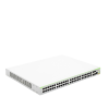switch poe+ administrable centrecom fs980m, capa 3 de 48 puertos 10/100mbps + 4 sfp gigabit, 375w