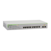 switch poe+ gigabit websmart de 10 puertos 10/100/1000 mbps (2 x combo) + 2 puertos gigabit sfp (combo), 75 w