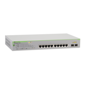 switch poe+ gigabit websmart de 10 puertos 10/100/1000 mbps (2 x combo) + 2 puertos gigabit sfp (combo), 75 w