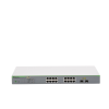 switch poe+ gigabit websmart de 16 puertos 10/100/1000 mbps (2 x combo) + 2 puertos gigabit sfp (combo), 185 w