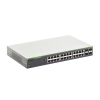 switch gigabit websmart de 24 puertos 10/100/1000 mbps (4 x combo) + 4 puertos gigabit sfp (combo)
