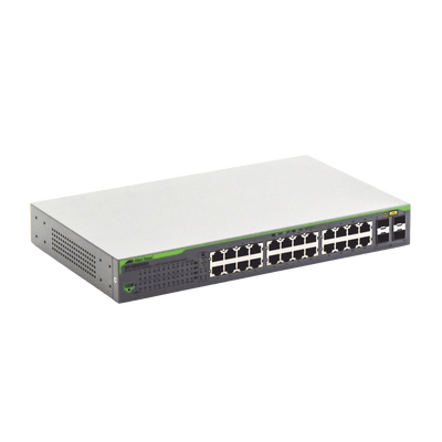 switch gigabit websmart de 24 puertos 10/100/1000 mbps (4 x combo) + 4 puertos gigabit sfp (combo) switch gigabit websmart de 24 puertos 10/100/1000 mbps (4 x combo) + 4 puertos gigabit sfp (combo)