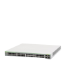 switch poe+ gigabit websmart de 48 puertos 10/100/1000 mbps (24 puertos poe) + 4 puertos gigabit sfp (combo), 370 w