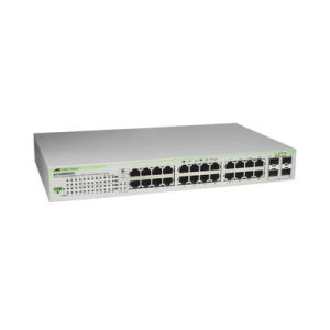 switch gigabit websmart de 24 puertos 10/100/1000 mbps (4 x combo) + 4 puertos gigabit sfp (combo)