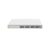 switch poe+ administrable centrecom gs970m, capa 3 de 24 puertos 10/100/1000 mbps + 4 sfp gigabit, 370 w