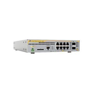 switch industrial lite poe+ administrable capa 2 de 8 puertos 10/100/1000 mbps + 2 puertos sfp, 124 w