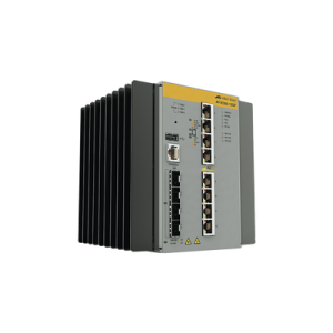 switch industrial hi poe continuo administrable capa 3 de 8 x 10/100/1000 mbps + 4 puertos sfp, 240 w.