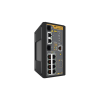 switch industrial poe+ administrable de 8 puertos 10/100/1000 mbps + 2 puertos sfp combo, 120 w