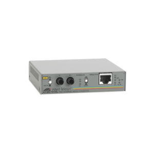 convertidor de medios fast ethernet a fibra óptica, conector st, multi modo (mmf), hasta 2 km, adaptador de alimentación multiregión