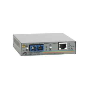 convertidor de medios fast ethernet a fibra óptica, conector sc, monomodo (smf), 15 km