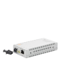 convertidor de medios gigabit ethernet a fibra óptica, conector lc, multimodo (mmf), distancia de 220 hasta 500 m, con fuente de alimentación multi región