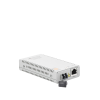 convertidor de medios gigabit ethernet a fibra óptica, conector lc, multimodo (mmf), distancia de 220 hasta 500 m, con fuente de alimentación multi región