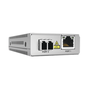 convertidor de medios gigabit ethernet a fibra óptica, conector lc, multimodo (mmf), distancia de 220 hasta 500 m, con fuente de alimentación multi región