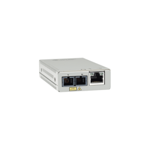 convertidor de medios fast ethernet a fibra óptica, conector sc, monomodo (smf), versión taa (trade agreement act)