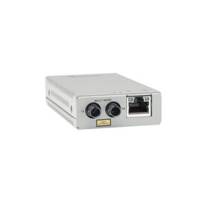 convertidor de medios fast ethernet a fibra óptica, conector st, multimodo (mmf), distancia hasta 2 km