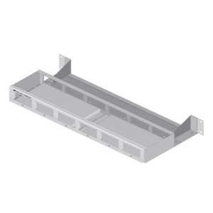 bandeja para montaje en rack de 19" para hasta seis convertidores de medios de la serie mmc