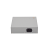 convertidor de medios gigabit ethernet poe+ a fibra óptica, conector lc, multimodo (mmf), distancia hasta 550 m