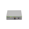 convertidor de medios gigabit ethernet poe+ a fibra óptica, conector lc, multimodo (mmf), distancia hasta 550 m