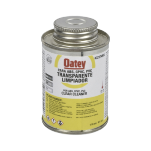 limpiador de 946 ml ( 32 oz) para tubo conduit pvc, cpvc y abs.