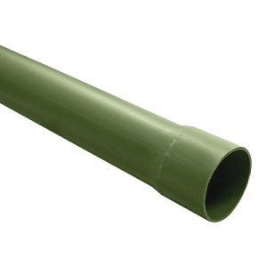 tubo pvc conduit pesado de 4" (100 mm) de 3 m.