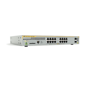 switch poe+ administrable capa 3, 16 puertos 10/100/1000 mbps + 2 sfp gigabit, 247 w