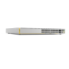 switch poe+ stackeable capa 3, 24 puertos 10/100/1000 mbps + 4 puertos sfp+ 10 g, 370 w, fuente redundante